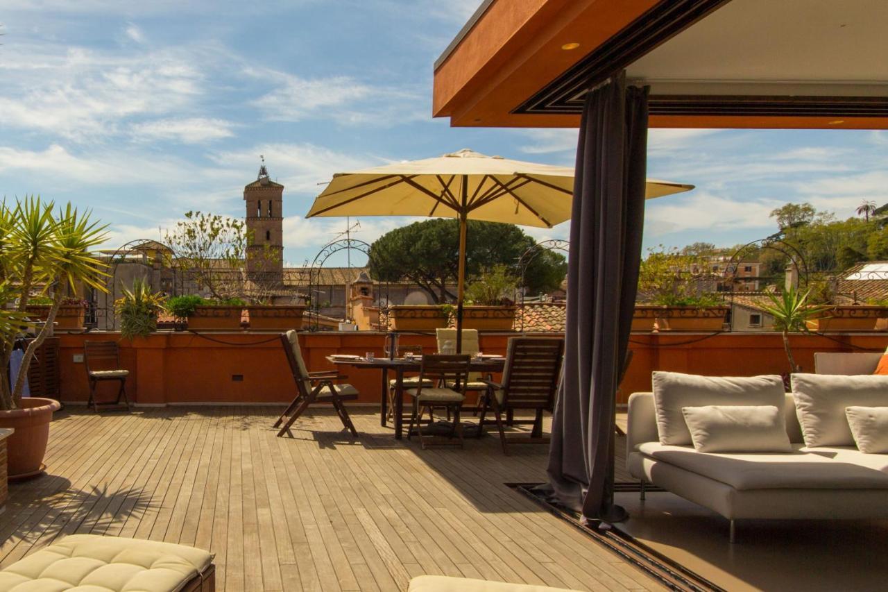 Pelliccia 11 Trastevere Penthouse Róma Kültér fotó