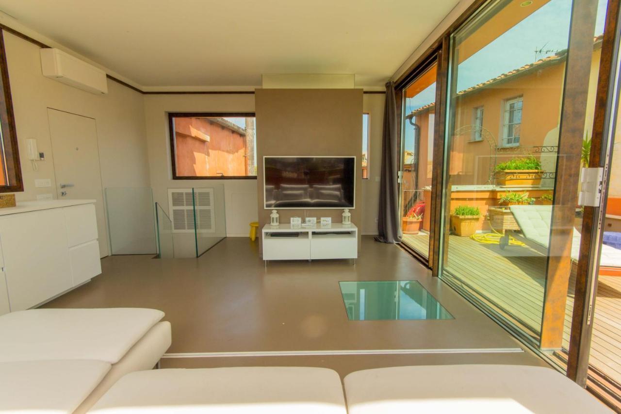 Pelliccia 11 Trastevere Penthouse Róma Kültér fotó