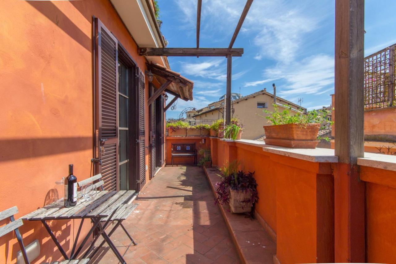 Pelliccia 11 Trastevere Penthouse Róma Kültér fotó