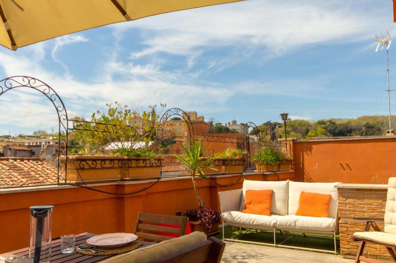Pelliccia 11 Trastevere Penthouse Róma Kültér fotó