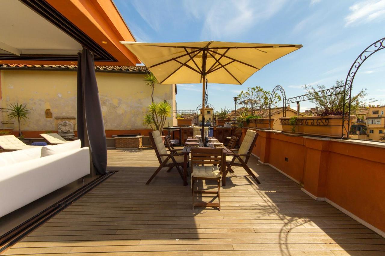 Pelliccia 11 Trastevere Penthouse Róma Kültér fotó